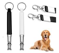 2 pièces Sifflet Ultrason Chien, Sifflet Chien Rappel-Haute Fréquence