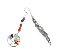 2 Pièces Signet Arbre De Vie Signe Pendentif Cadeau Marque-pages Pendaison De Voiture Feng Shui Signet Arbre Perlé Rétro Fer La Chaine Dossier De Pages Étudiant