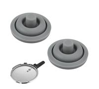 2 Pièces Silicone Joint de Signal de Cuisson pour Autocuiseurs 3.2 X 1.4cm, Résistant à Chaleur Joints Indicateur de Cuisson pour WMF Perfect et Perfect Plus, Volume 2.5l - 8.5l, Diamètre 18cm et 22cm