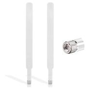 2 Pièces SMA 4G LTE Antenne SMA Mâle Cellulaire WiFi Antenna 10dBi Haut Gain Routeur Antenne Amplificateur de Signal pour Mobile Huawei Netgear ZTE 3G/4G LTE Routeur Modem Caméra IP de Sécurité