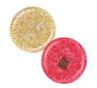 2 pièces solid shampoo pour cheveux, 100% shampooing bar nature bio [sans sulfate] extreme repousse cheveux pour femmes hommes enfant (Cannelle Et Gingembre)