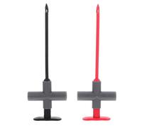 2 Pièces Sonde de Test pour Multimètre à Crochet Anti-perforation