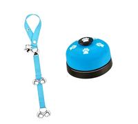 2 pièces sonnette de dressage interne longueur réglable cloches de porte pour chien corde avec boutons sonores pour chien chats communication cloches de dressage pour animaux de compagnie corde