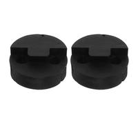 2 Pièces Sourdine Ronde Noire en ABS Accessoire Pratique | Fonction Rapide On/off, Usage pour Pratique Nocturne Hôtel, Protège Finition et Conserve Tonalité Naturelle