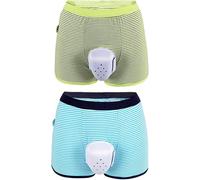 2 Pièces Sous-vêtement Post Circoncision Respirant pour Enfants Culotte de Protection Circoncision Boxer de Convalescence Garçon Pantalon de Rétablissement après Chirurgie(E,120)
