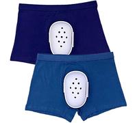 2 Pièces Sous-vêtement Post Circoncision Respirant pour Enfants Culotte de Protection Circoncision Boxer de Convalescence Garçon Pantalon de Rétablissement après Chirurgie(E,5XL-5XLarge)