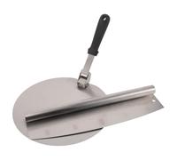 2 Pièces Spatule à Pizza Ronde 10 Pouces en Acier Inoxydable
