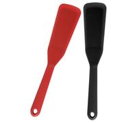 2 Pièces Spatule Cuisine en Silicone Résistante à Tourne-poisson