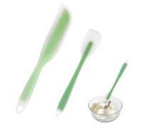 2 Pièces Spatule en Silicone, Spatule Flexible Résistante À La Chaleur, Sans Couture Maryse Silicone Qualité Alimentaire, Antiadhésives Maryse Cuisine, pour Cuisiner, Pâtisser et Mélanger(Vert)