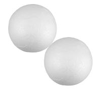 2 Pièces Sphère de Mousse Blanche 7 Pouces Contours