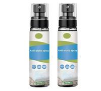 2 Pièces Spray Antistatique, Anti Static Spray,Sprays Antistatiques,Sprays Antistatique Vêtements,Élimine Statique Vêtements,Pour Réduit L'électricité Statique Sur Les Textile,Voiture