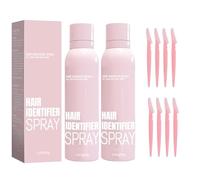 2 Pièces Spray D'identification des Cheveux pour Le Rasage Du Visage, Spray D'identification des Cheveux Du Visage, Spray Dermaplaner Hydratant Et Soin de La Peau