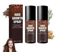 2 Pièces Spray Pousse Cheveux, Spray Sérum Croissance des Cheveux, Hair Thickening Sérum de Croissance des Cheveux pour Femmes et Hommes, Favorise la Croissance des Cheveux (Color 2)