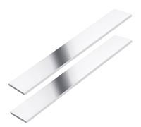 2 Pieces Square Aluminum Flat Bar, 1/4" Thickness X 3" Width X 12" Length Square Aluminum Bar, 6061 Aluminum Flat Plate, 6mm X 75mm X 305mm T6511 Solid New Mill Stock