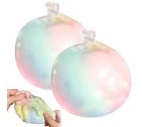 2 Pièces Sqüishy Craquant La Cïre, 6cm Boule Anti-Stress Croustillante, Spongieux Croquant De Boule De Neige, Jouet Sensoriel en Gel À Rebound Doux À Montée Lente, pour Soulager Le Stress