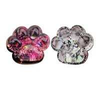 2 Pièces Squishy Patte de Chat | Patte de Chat Squishy | Cat Paw Fidget Toys | Randonnée Rebond Lent pour Stress Soulagez | Pares d'animaux Anti-Stress Pincant Les Jouets pour Adultes et Enfant