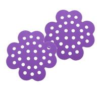 2 Pièces Station D’Eau Flottante, Fleur Pourpre en Écume | Surface Texturée, Remplissage Pratique, pour Insectes Utiles, Jardins en Pot, Patios, Toute Saison