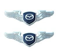 2 Pièces Stickers Voiture pour Mazda MX-5 IV (ND) 2018-2024, Adhésifs Imperméables et Amovibles Idée Cadeau pour Automobilistes,Silver