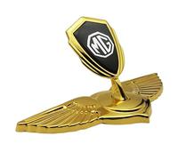 2 Pièces Stickers Voiture pour MG 3 Hybrid 2024, Adhésifs Imperméables et Amovibles Idée Cadeau pour Automobilistes,Gold black-B