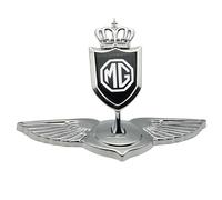 2 Pièces Stickers Voiture pour MG 5 EV 2021-, Adhésifs Imperméables et Amovibles Idée Cadeau pour Automobilistes,Silver black-C
