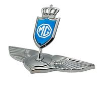 2 Pièces Stickers Voiture pour MG ZS Trophy 2024, Adhésifs Imperméables et Amovibles Idée Cadeau pour Automobilistes,Silver blue-C