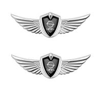 2 Pièces Stickers Voiture pour Opel Astra PHEV 2021, Adhésifs Imperméables et Amovibles Idée Cadeau pour Automobilistes,Silver-2pcs