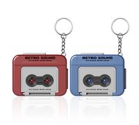 2 Pièces Style De Style Radio, Porte-Clés Créatif, Porte-Clés Rétro, Porte-Clés Amusant, Porte-Clés Cadeau