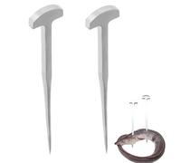 2 pièces Style japonais anguille pointe Sashimi couteau en forme de T en acier inoxydable Sushi Chef outils pour la maison cuisine Restaurant