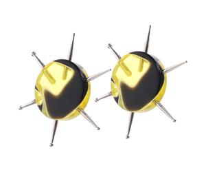 2 Pièces Stylo à Points en Métal et Acrylique | Pointes Fines pour Détails Précis, Surface Lisse Colorée, Adapté aux Débutants, Ateliers Créatifs et Usage Domestique