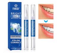 2 Pièces Stylo de blanchiment des dents, Stylo de blanchiment des dents blanc, Nettoyer la Saleté Dentaire élimine Les Taches & Jaunissement,Blanchiment Rapide Dentaire