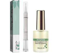 2 Pièces Stylo De Soin Des Ongles+Vernis Poderm Mycose Ongle Pied,Traitement Mycose Ongle Des Pied Puissant,Réparation Des Ongles,