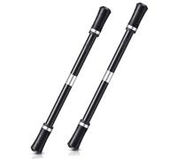 2 PièCes Stylo Doigt Mod Gaming Pens Stylo Rotatif Volant avec Stylo Rotatif Doigt Balle LestéE (Noir)