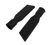 2 Pièces Suceur Plat Flexible, Embout Noir en Plastique | Interstices Étroits, Nettoyage des Canapés et Tapis, Fixation Facile, Usage en Appartement et Voiture