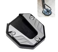 2 Pièces Support Béquille Moto pour CPI Aragon, Hussar, Oliver, ATU Explorer, Keeway F-Act, Sachs Speedjet(台湾), Support de Béquille Latérale de Pied pour Moto Accessoires Plaque Agrandir Pad
