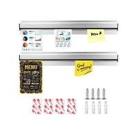 2 Pièces Support Bon de Commande Restaurant Porte Bons de Commande à Billes Pince Porte Fiches Porte Ticket Commande Montage Mural pour Factures Papier Reçus Commande Cuisines Bars Restaurant 35cm