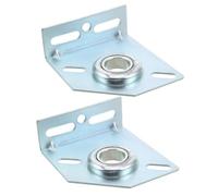 2 Pièces Support Central D’arbre de Torsion pour Porte de Garage | Alignement Précis, du Bruit, Remplacement pour Systèmes Enroulables, Usage Maintenance Commerciale