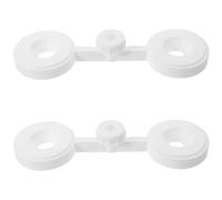 2 Pièces Support D’entonnoir de Séparation à Double Fente | Hauteur Réglable, Structure Verticale de Table, Usage en Laboratoires de Chimie et Centres de Recherche