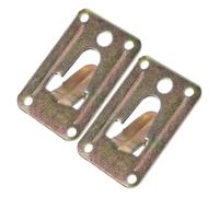 2 Pièces Support de Chauffe-eau Mural en Acier Lourd | Montage Sécurisé pour Chauffe-eau et Appareils Portables, pour Garage et Remorque, Finition Texturée Or