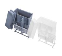 2 Pièces Support de Coloration en Polypropylène | Organisation Pratique des Échantillons, Nettoyage Facile, Adapté aux Recherches Scientifiques et Travaux de Pathologie