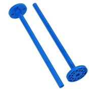 2 Pièces Support de Haie Équilibré en Plastique Bleu | Pièce de Remplacement, Installation Facile, Stabilité Améliorée, Hauteurs Adaptées, Activités Sportives et Exercices