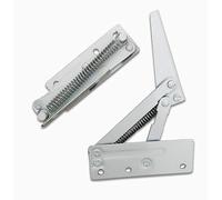 2 pièces support de levage pliable à 80 degrés, charnières à ressort noires sont largement utilisées dans les poussoirs de charnière de canapé, charnières de support de rangement de meubles