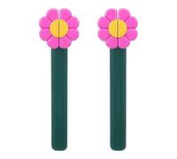 2 Pièces Support de Livre Pliable Floral Fentes Réglables | Design Décoratif de Fleur pour Chambre et Étude, Maintien des Pages Apparentes, pour Romans et Cahiers