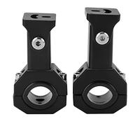 2 pièces support de montage de projecteur ouverture M5 18 mm 30 mm support de pince de phare réglable pour motocross tout-terrain ATV UTV matériau en aluminium durable conception