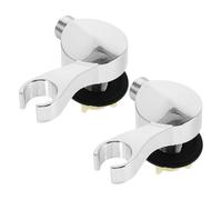 2 Pièces Support de Pommeau Bac à Shampoing, Acier Inoxydable | Design Étanche, Filetages Internes Antidérapants, Branchement Gauche, Remplacement Simple pour Salon de Coiffure et Évier
