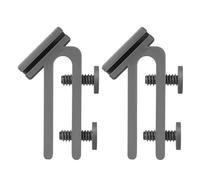 2 Pièces Support de Seau pour Tuyau D'arrosage Réglable avec Vis | Conception Compacte en Plastique ABS Mat, Détachable Rapidement, Usage pour Jardiniers et Organisation