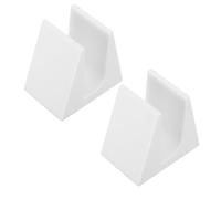 2 Pièces Support de Sol pour Balance Surélevé, Plastique Renforcé | Base Large à Rangement Vertical, Limite les Basculements, pour Appartements, Salles de Sport à Domicile
