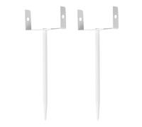 (2 pièces) Support de support de vidange modifiable en fer. Augmente le tuyau d'évacuation de 25,4 cm. Protège l'herbe de l'intensité. Sans danger pour une utilisation domestique et industrielle