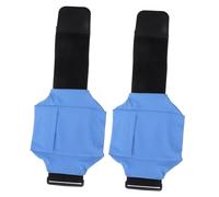 2 Pièces Support de Téléphone de Jambe Bleu Réglable pour Running | Étanche, Antidérapant, Bande Élastique à Fermeture Auto-agrippante, pour Femmes et Hommes, Gym et Moto