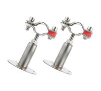 2 Pièces Support de Tuyau Réglable 54-57mm Hauteur 50-95mm | Conception à Clip Instantané, Support Robuste pour Plomberie, Adapté aux Environnements Humides et Tubes PVC
