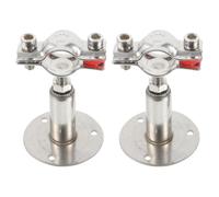 2 Pièces Support de Tuyau Réglable pour Tuyaux 54-57mm | Fixation Rapide Clip, Montage Mural ou Plafond, Adapté aux Tuyaux PVC et Acier Inoxydable